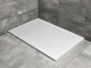 Radaway Teos F Поддон для душа из композита, 110х80х3h см с крышкой слива, цвет: white HTF11080-04