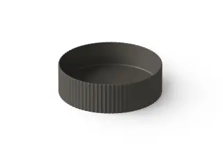 Dea Design Раковина чаша d40x12h см, Solid Surface, цвет: graphite DD9812 400 5