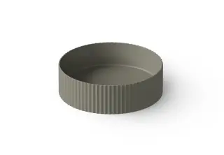 Dea Design Раковина чаша d40x12h см, Solid Surface, цвет: light grey DD9812 400 4