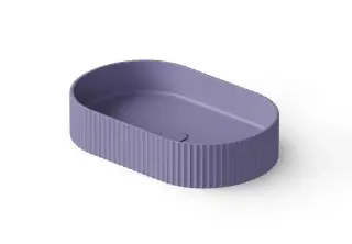 Dea Design Раковина чаша 55x35x12h см, Solid Surface, цвет: lilac DD9811 550 14