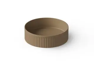 Dea Design Раковина чаша d40x12h см, Solid Surface, цвет: light camel DD9802 400 2