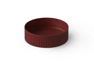 Dea Design Раковина чаша d40x12h см, Solid Surface, цвет: red wine DD9802 400 17