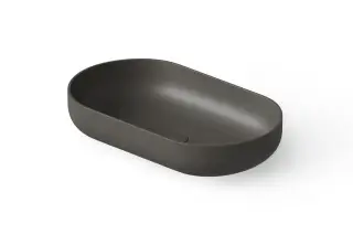 Dea Design Раковина чаша 58x34x12h см, Solid Surface, цвет: graphite DD9104 580 5