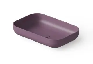 Dea Design Раковина чаша 58x38x12h см, Solid Surface, цвет: lavender DD9103 580 8