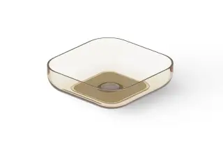 Dea Design Раковина чаша 40x40x12h см, Glasstech, цвет: classic green DD9102 400 R6