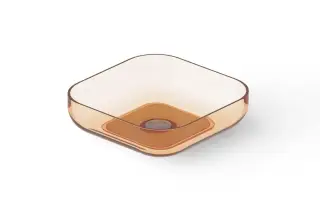 Dea Design Раковина чаша 40x40x12h см, Glasstech, цвет: sunset DD9102 400 R1