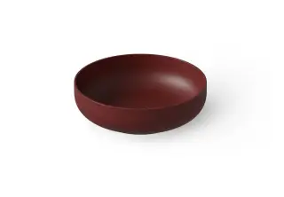 Dea Design Раковина чаша d40x12h см, Solid Surface, цвет: red wine DD9101 400 17