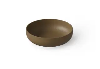 Dea Design Раковина чаша d40x12h см, Solid Surface, цвет: dark camel DD9101 400 1