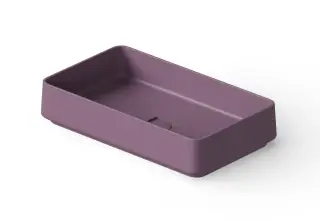 Dea Design Раковина чаша 58x34x12h см, Solid Surface, цвет: lavender DD9100 580 8