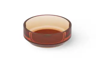 Dea Design Раковина чаша d43x15h см, Solid Surface, цвет: black DD9096 430 16