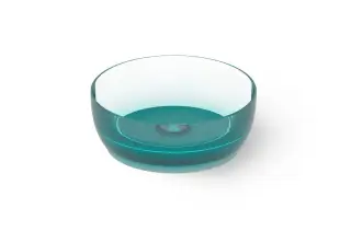 Dea Design Раковина чаша d40x14h см, Glasstech, цвет: lake water blue DD9093 400 R8