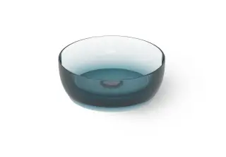 Dea Design Раковина чаша d40x14h см, Glasstech, цвет: dark blue DD9093 400 R11