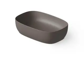 Dea Design Раковина чаша 55x36x14h см, Solid Surface, цвет: grey brown DD9092 550 6