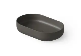 Dea Design Раковина чаша 55x34x12h см, Solid Surface, цвет: graphite DD9091 550 5