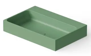 Dea Design Раковина чаша 60x41x10,5h см, Solid Surface, цвет: mint DD9083 600 12