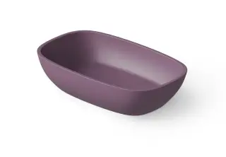 Dea Design Раковина чаша 60x36x14h см, Solid Surface, цвет: lavender DD9079 600 8