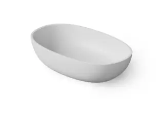 Dea Design Раковина чаша 60x36x14h см, Solid Surface, цвет: white DD9078 600 18