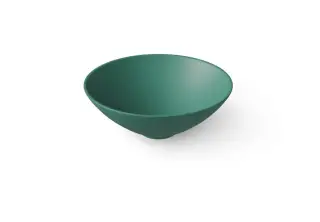 Dea Design Раковина чаша d40x14h см, Solid Surface, цвет: green DD9063 400 10