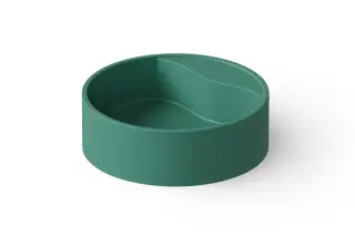 Dea Design Раковина чаша d45x14,5h см, Solid Surface, цвет: green DD9062 450 10