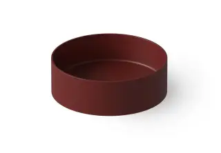 Dea Design Раковина чаша d40x14h см, Solid Surface, цвет: red wine DD9061 400 17