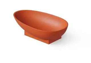 Dea Design Раковина чаша 60x35x16h см, Solid Surface, цвет: orange DD9055 600 7