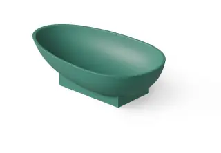 Dea Design Раковина чаша 60x35x16h см, Solid Surface, цвет: green DD9055 600 10