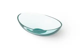 Dea Design Раковина чаша 42x34x15h см, Glasstech, цвет: lake water blue DD9039 420 R8