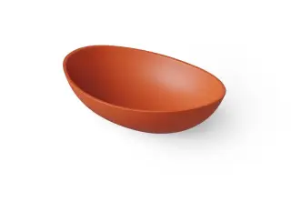 Dea Design Раковина чаша 42x34x15h см, Solid Surface, цвет: orange DD9039 420 7