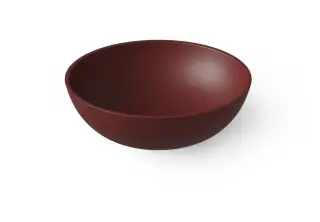 Dea Design Раковина чаша d50x16h см, Solid Surface, цвет: red wine DD9038 500 17