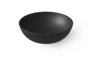 Dea Design Раковина чаша d50x16h см, Solid Surface, цвет: black DD9038 500 16
