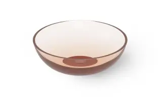 Dea Design Раковина чаша d42x16h см, Glasstech, цвет: brown copper DD9038 420 R9