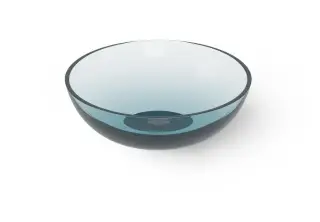 Dea Design Раковина чаша d30x16h см, Glasstech, цвет: dark blue DD9038 300 R11