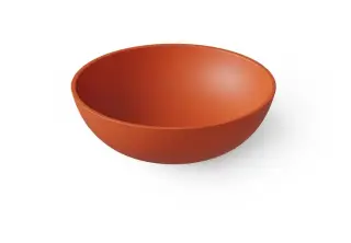 Dea Design Раковина чаша d30x16h см, Solid Surface, цвет: orange DD9038 300 7