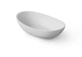 Dea Design Раковина чаша 60x35x16h см, Solid Surface, цвет: white DD9037 600 18