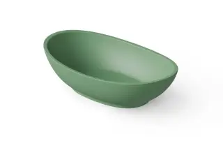 Dea Design Раковина чаша 60x35x16h см, Solid Surface, цвет: mint DD9037 600 12