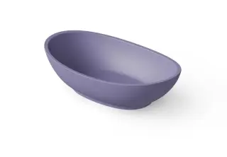 Dea Design Раковина чаша 60x35x16h см, Solid Surface, цвет: lilac DD9037 600 14