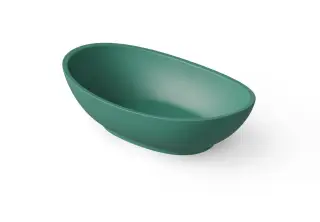 Dea Design Раковина чаша 60x35x16h см, Solid Surface, цвет: green DD9037 600 10