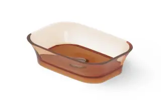 Dea Design Раковина чаша 55x38x14h см, Glasstech, цвет: sunset DD9030 550 R1