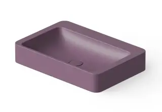 Dea Design Раковина чаша 60x41x10,5h см, Solid Surface, цвет: lavender DD9025 600 8