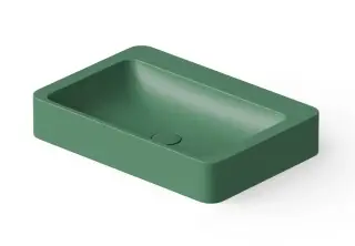 Dea Design Раковина чаша 60x41x10,5h см, Solid Surface, цвет: sage DD9025 600 9