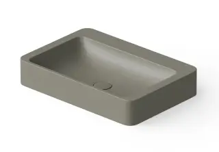 Dea Design Раковина чаша 60x41x10,5h см, Solid Surface, цвет: light grey DD9025 600 4