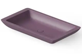 Dea Design Раковина чаша 80x45x10,5h см, Solid Surface, цвет: lavender DD9013 800 8