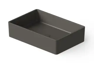 Dea Design Раковина чаша 60x40x14,5h см, Solid Surface, цвет: graphite DD9009 600 5