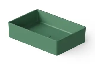 Dea Design Раковина чаша 60x40x14,5h см, Solid Surface, цвет: sage DD9009 600 9