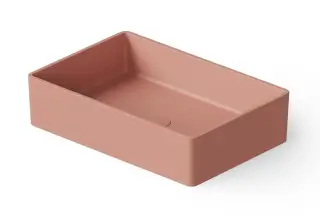 Dea Design Раковина чаша 60x40x14,5h см, Solid Surface, цвет: lotus DD9009 600 13