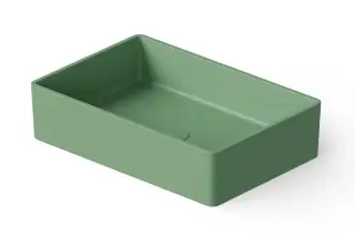 Dea Design Раковина чаша 60x40x14,5h см, Solid Surface, цвет: mint DD9009 600 12