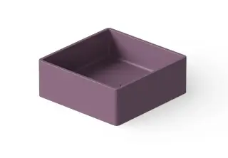 Dea Design Раковина чаша 40x40x15h см, Solid Surface, цвет: lavender DD9008 400 8