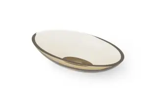 Dea Design Раковина чаша 60x35x10,5h см, Glasstech, цвет: classic green DD9006 600 R6