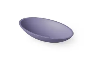 Dea Design Раковина чаша 60x35x10,5h см, Solid Surface, цвет: lilac DD9006 600 14