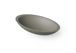 Dea Design Раковина чаша 60x35x10,5h см, Solid Surface, цвет: light grey DD9005 600 4